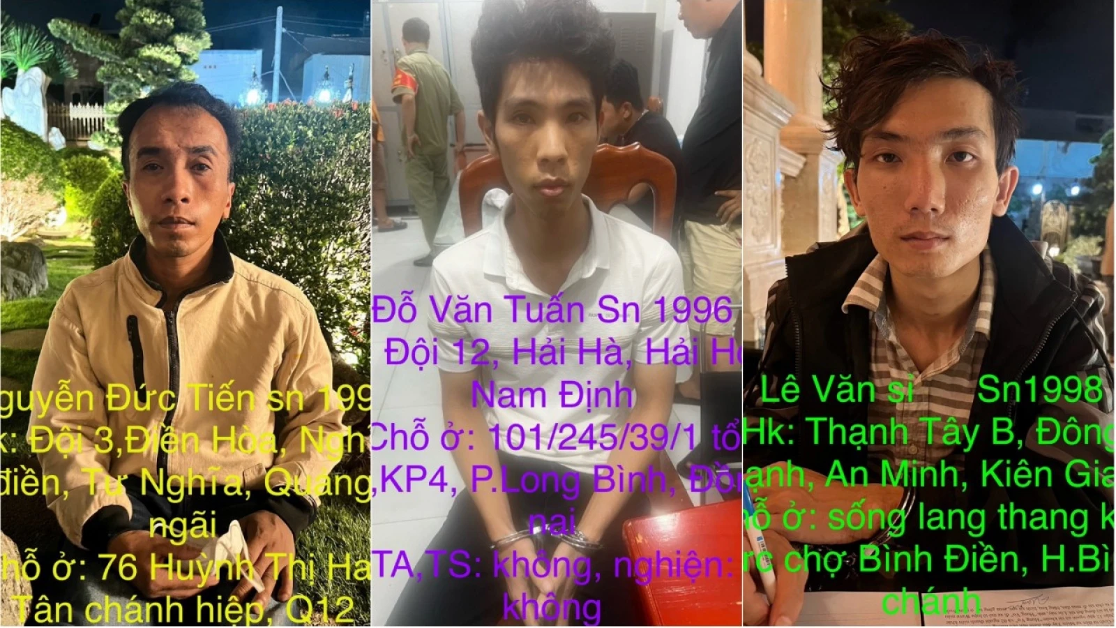 Các thành viên của "Hội vỡ nợ muốn làm liều" lại bị bắt vì trộm 1,1 tỷ đồng