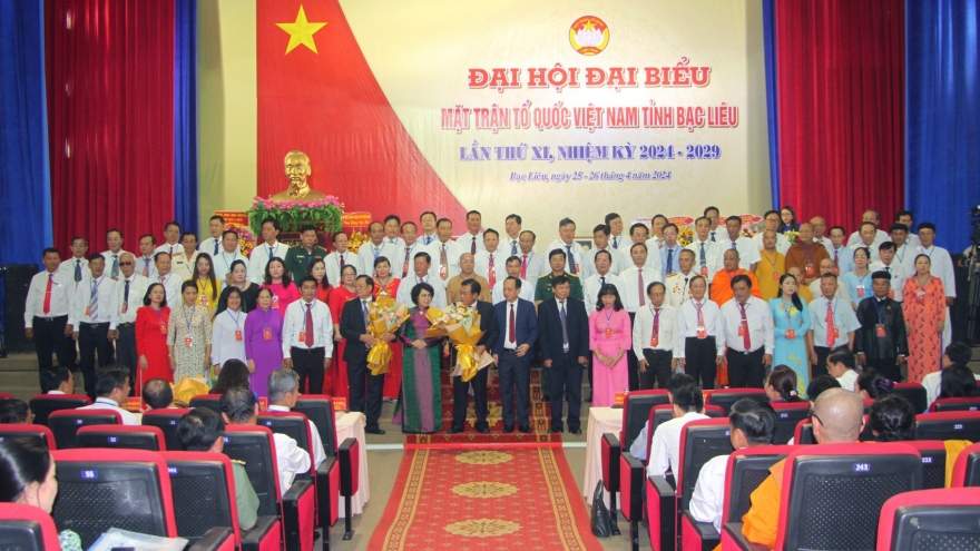 Ông Trần Văn Út giữ chức Chủ tịch Ủy ban MTTQ Việt Nam tỉnh Bạc Liêu
