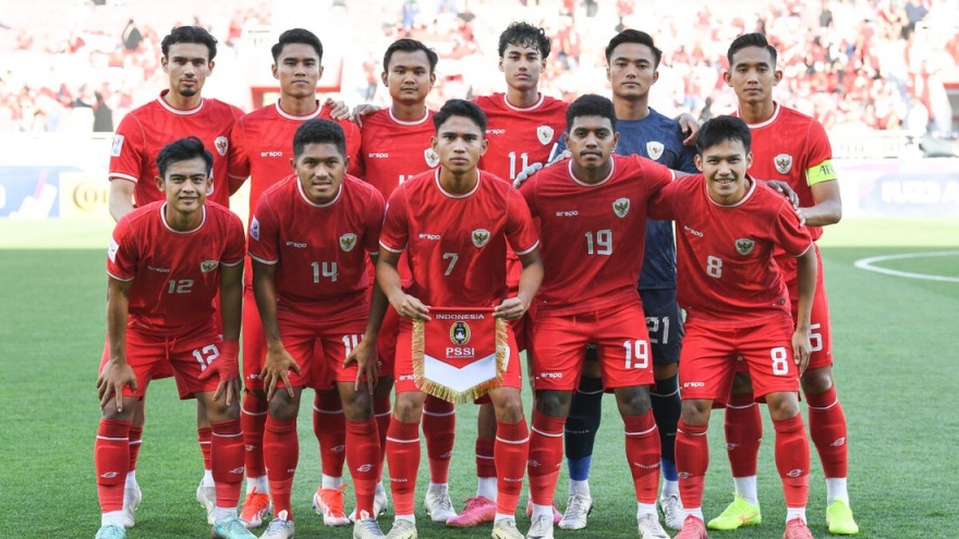 Bảng xếp hạng U23 châu Á 2024 mới nhất: U23 Indonesia có lợi thế