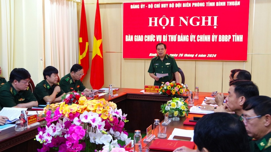 Bộ đội Biên phòng tỉnh Bình Thuận có Chính uỷ mới