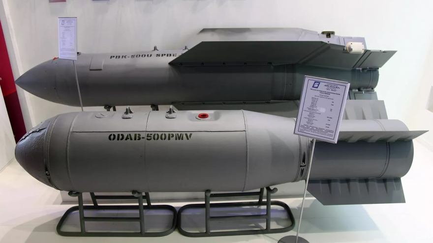 Nga tung bom nhiệt áp ODAB-500 vào chiến trường Ukraine
