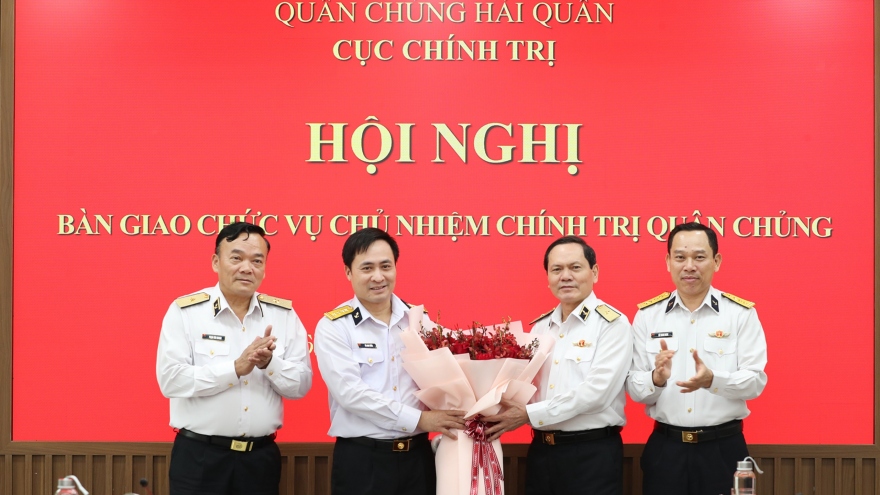 Đại tá Vũ Anh Tuấn giữ chức Chủ nhiệm Chính trị Hải quân