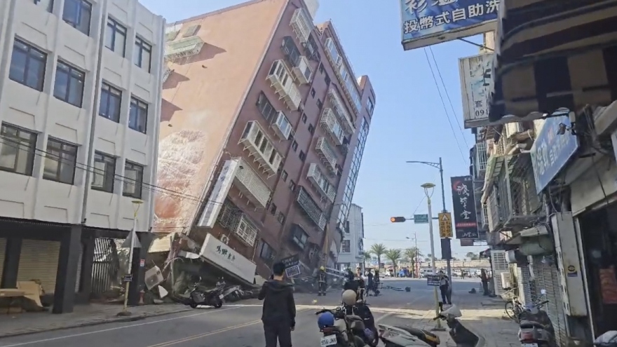 No Vietnamese victims reported in Taiwan earthquake