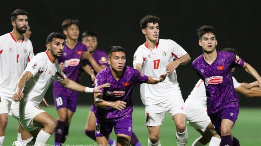 Vietnam lose to Jordan in friendly ahead of U23 Asian Cup finals