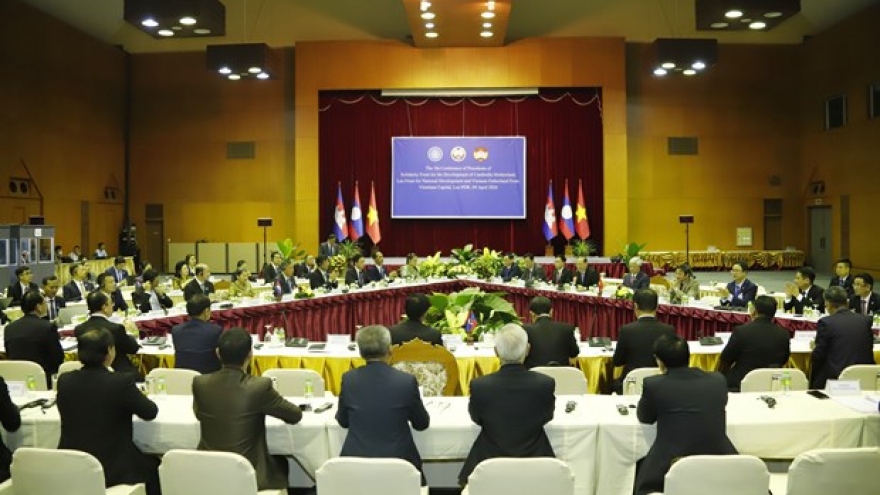 Fronts of Cambodia, Laos, Vietnam reinforce cooperation