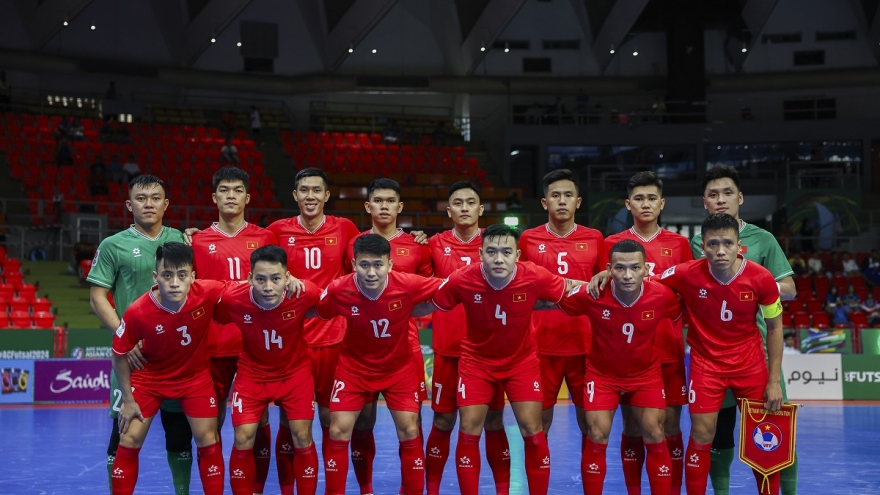 Xác định đối thủ của ĐT Futsal Việt Nam tại tứ kết giải Futsal châu Á 2024