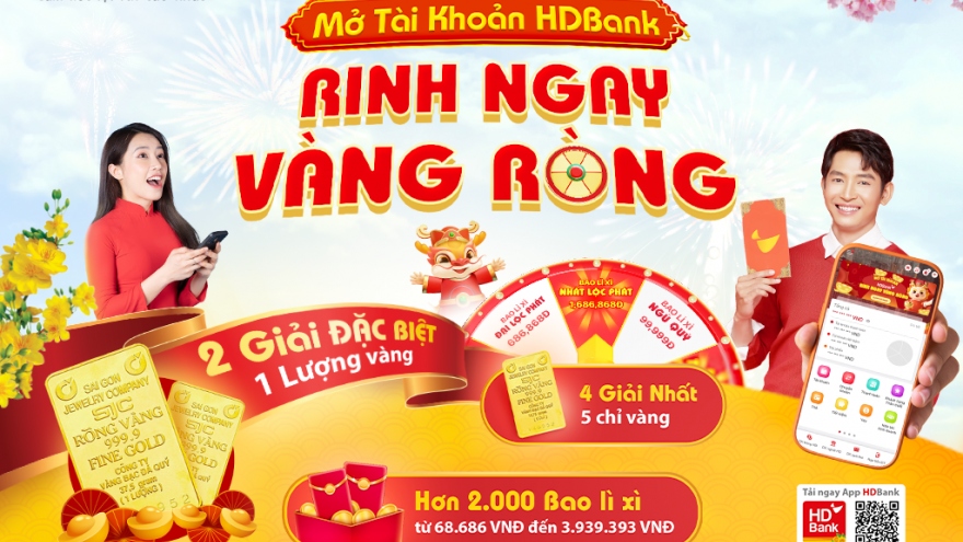 Tỷ phú xứ rừng ngập mặn phấn khởi nhận thưởng lớn tại HDBank