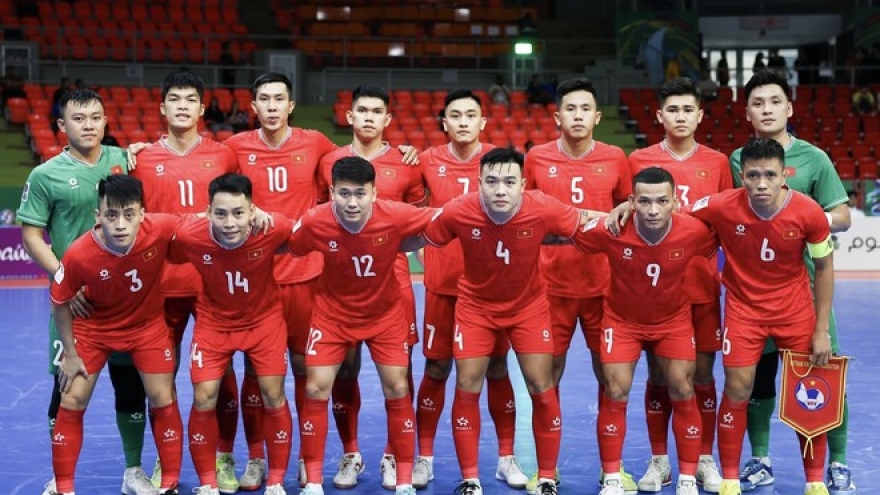 Vietnam to compete in playoffs to qualify for 2024 Futsal World Cup