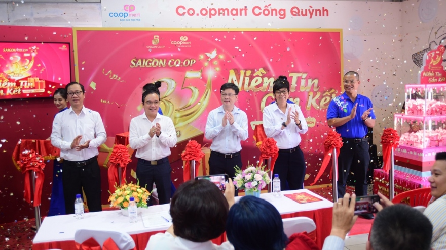 Khởi động chuỗi chương trình sinh nhật “ 35 năm Saigon Co.op – Niềm tin gắn kết”