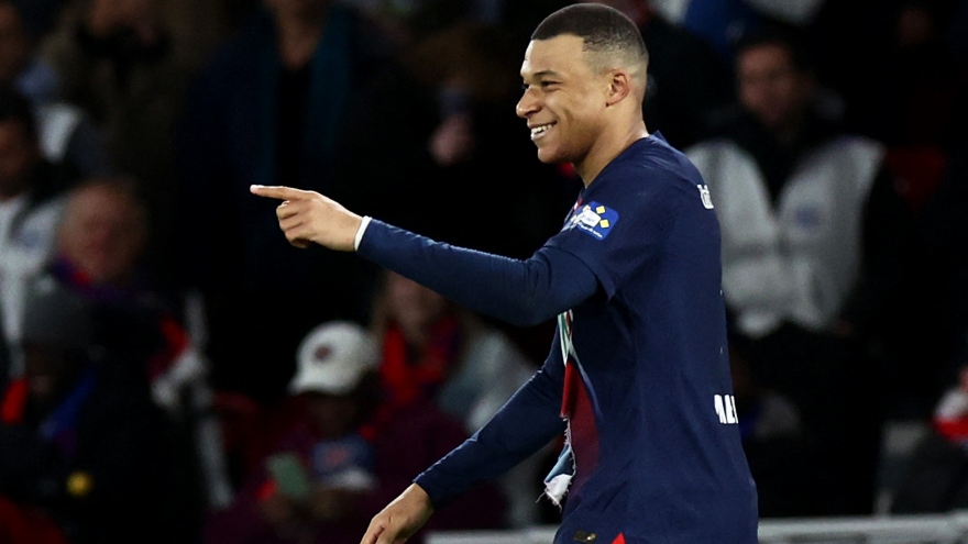 Kết quả bóng đá hôm nay 4/4: Mbappe giúp PSG duy trì cơ hội ăn ba