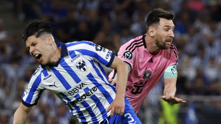 Inter Miami thua thảm Monterrey, Messi tan mộng vô địch Cúp C1 Bắc Mỹ