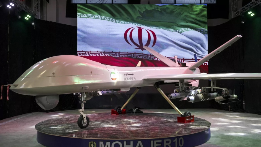 Những mẫu UAV Iran có thể vươn tới Israel