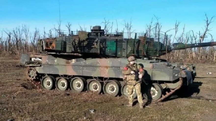 Toàn cảnh quốc tế sáng 23/4: Nga "bắt sống" xe tăng Đức viện trợ cho Ukraine