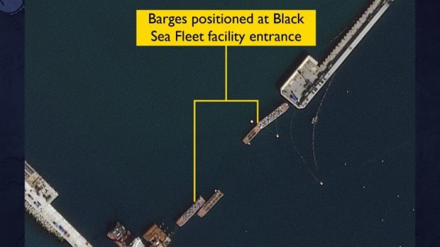 Nga mang sà lan chặn tàu không người lái của Ukraine tấn công Hạm đội Biển Đen