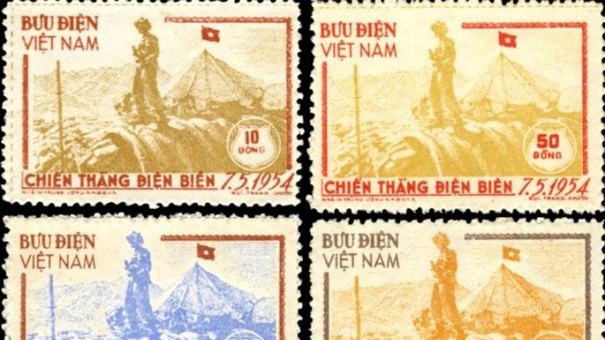 Stamp collection marks Dien Bien Phu victory