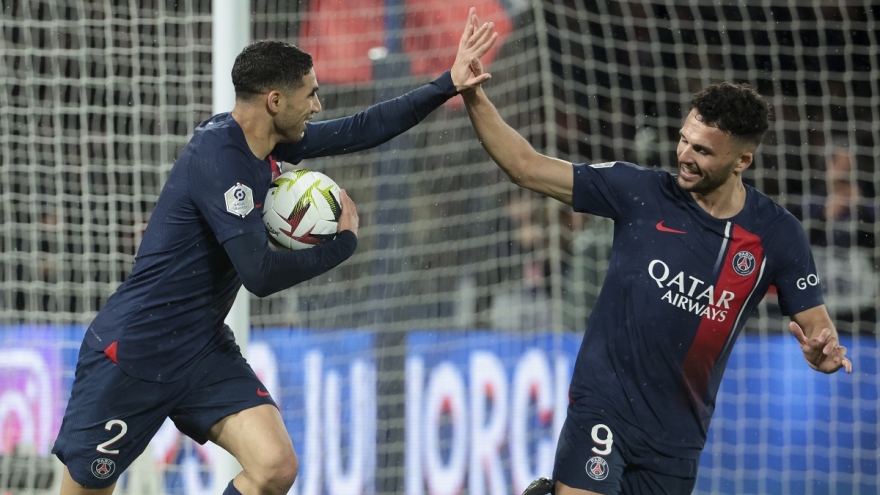 PSG chính thức vô địch Pháp sớm 3 vòng đấu