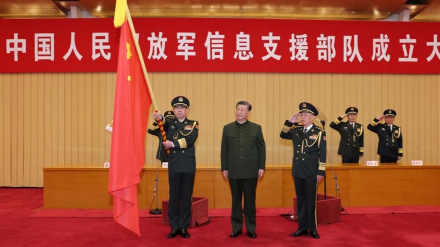 Quân đội Trung Quốc thành lập lực lượng hỗ trợ thông tin