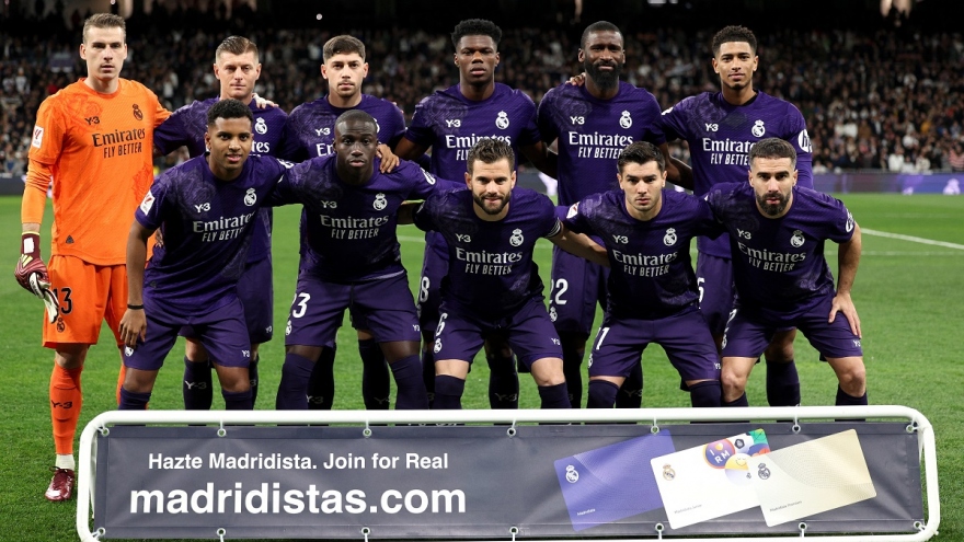 Real Madrid hưởng lợi trước "đại chiến" với Man City ở Cúp C1 châu Âu