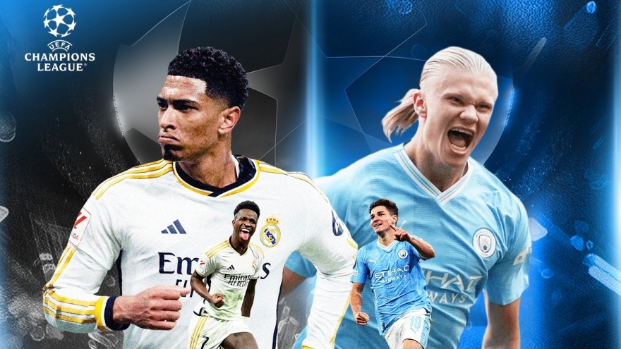 Lịch thi đấu tứ kết Cúp C1 châu Âu 2023/2024: Real Madrid đại chiến Man City