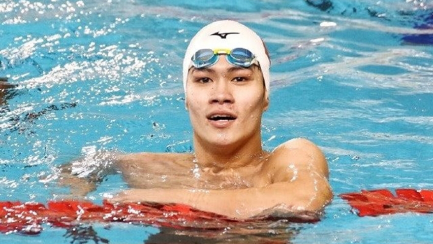 Vietnamese swimmers win golds, set new records at Thai championships