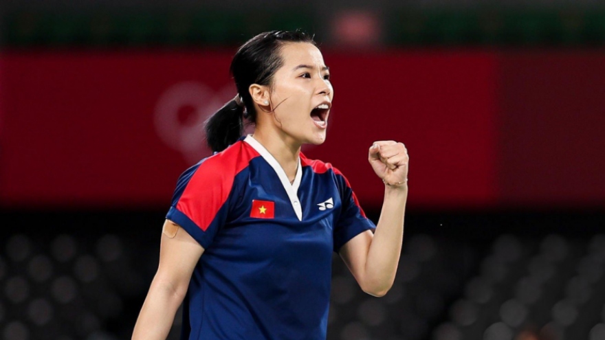 Vietnamese badminton player wins ticket to Paris Olympics