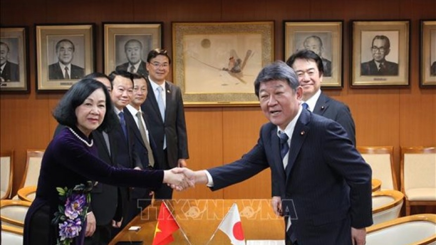 Vietnamese Party delegation pays working visit to Japan