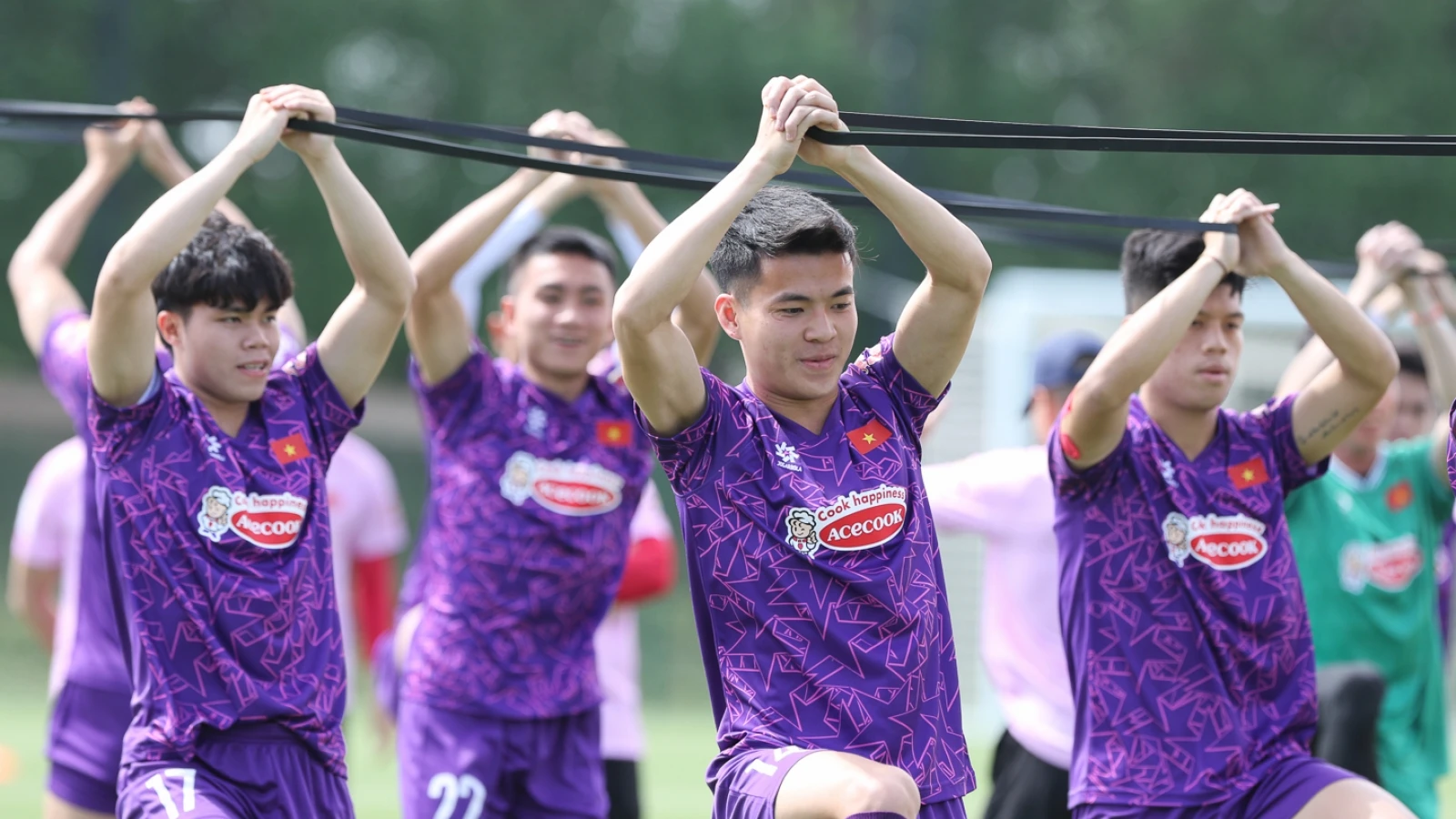 U23 Việt Nam ''rèn quân'' dưới trời nắng gắt, quyết chiến thắng ở VCK U23 châu Á 2024
