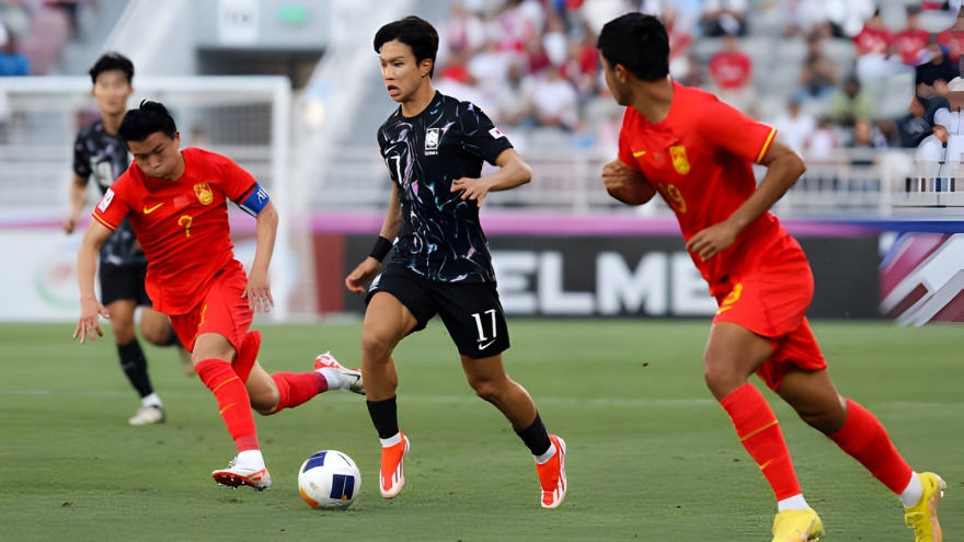 Kết quả U23 châu Á 2024: U23 Hàn Quốc "gieo sầu" cho U23 Trung Quốc