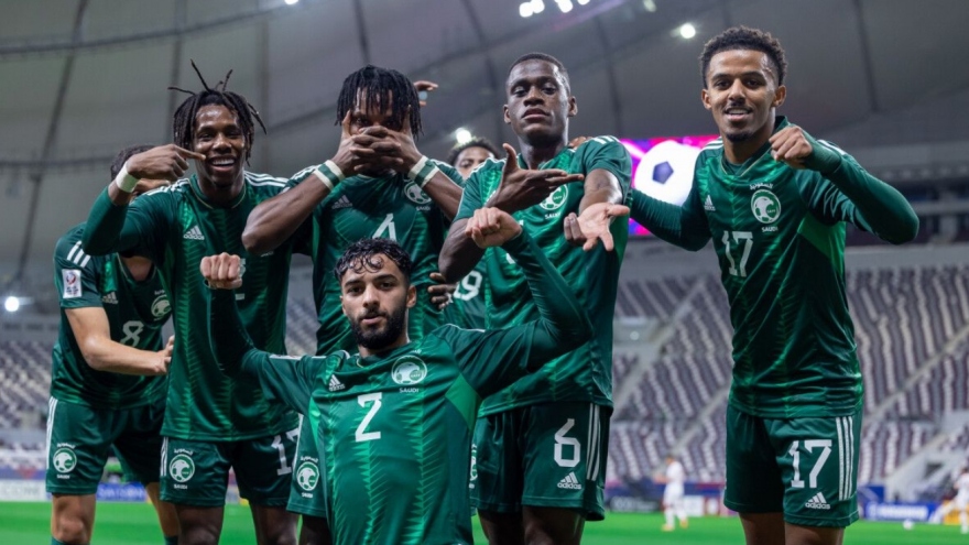 Kết quả U23 châu Á 2024: U23 Saudi Arabia thể hiện bản lĩnh ĐKVĐ