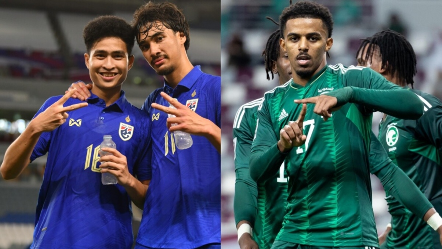 TRỰC TIẾP U23 Thái Lan 0-4 U23 Saudi Arabia: Đại diện Đông Nam Á "vỡ trận"