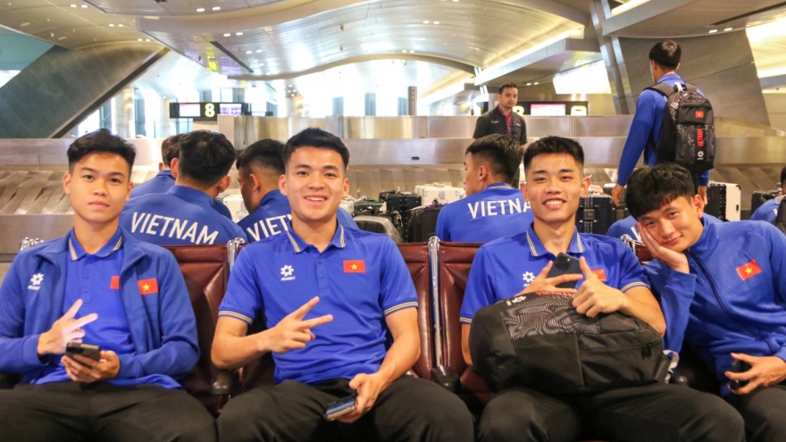 U23 Việt Nam gặp thuận lợi ngay khi đặt chân tới Qatar