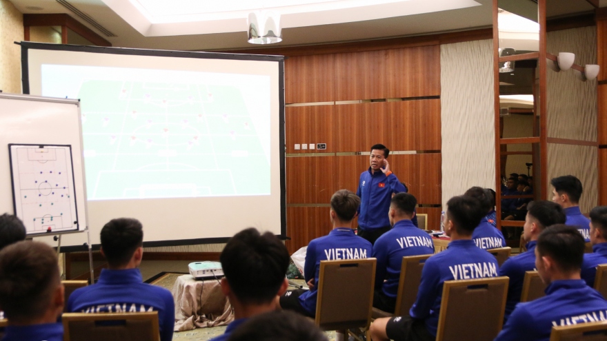 HLV Hoàng Anh Tuấn ''hé lộ chiến thuật'' của U23 Việt Nam trước U23 Jordan
