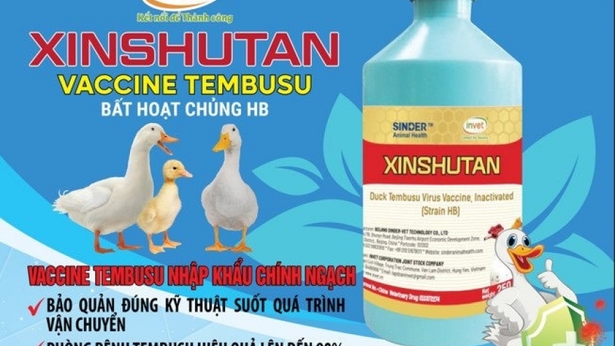 Vietnam imports three million doses of inactivated Tembusu virus vaccine