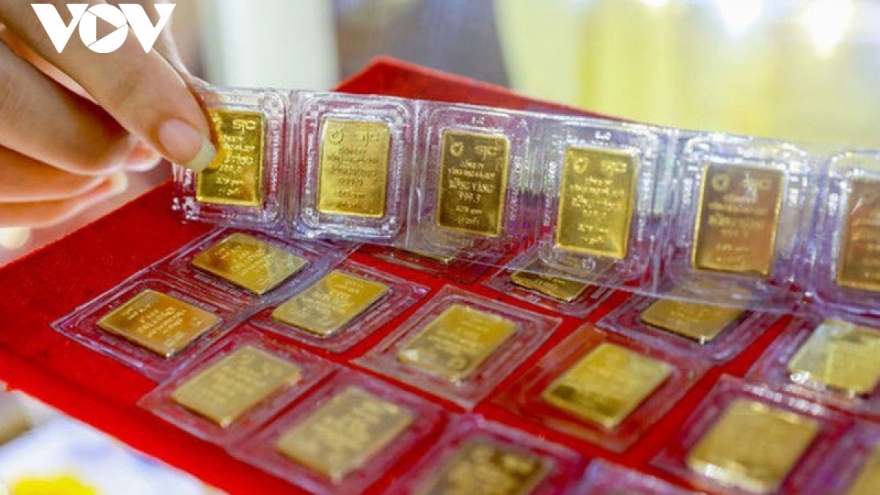 Gold bar prices reach historic high of over VND85 million per tael