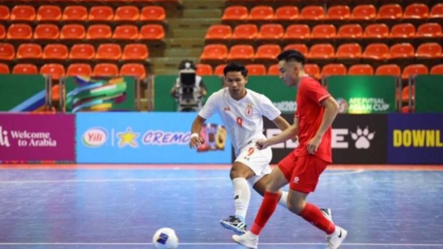 Vietnam draw with Myanmar at 2024 AFC Futsal Asian Cup’s group stage