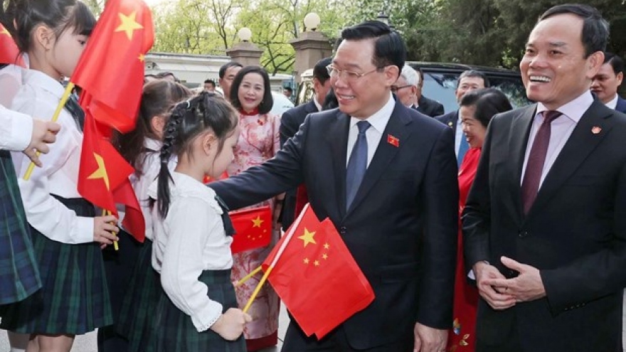 NA Chairman meets Vietnamese community in China