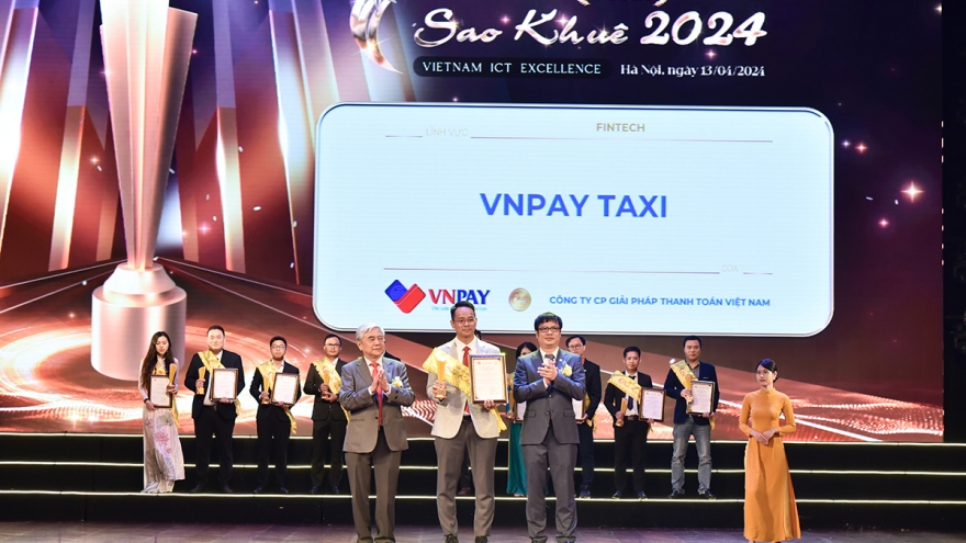 VNPAY Taxi chính thức nằm trong Top 10 sản phẩm xuất sắc nhận giải Sao Khuê 2024