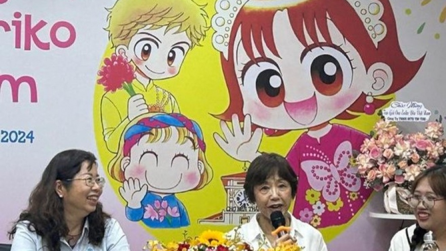 Japanese writer Ono Eriko meets book lovers in Vietnam