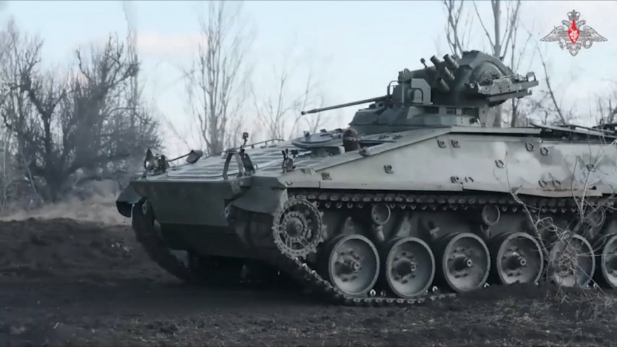 Nga thử nghiệm xe chiến đấu Mader thu được từ chiến trường Ukraine