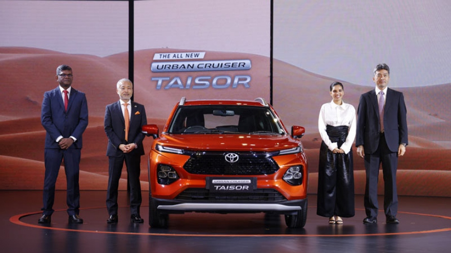 Toyota và Suzuki hợp tác ra mắt mẫu SUV Toyota Urban Cruiser Taisor tại Ấn Độ
