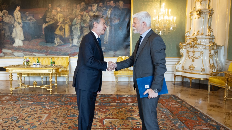 Ngoại trưởng Mỹ thảo luận về giải pháp hỗ trợ Ukraine với các nhà lãnh đạo Séc