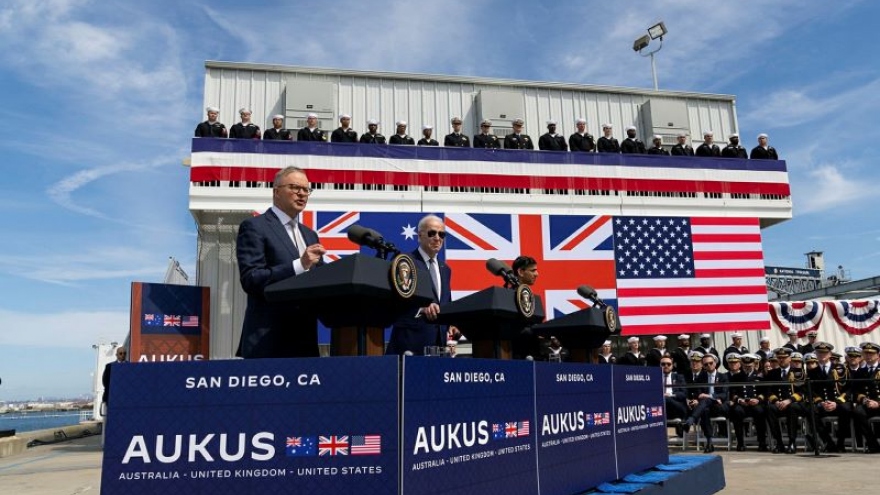 Australia, Anh và Mỹ công bố quy chế miễn trừ thương mại quốc phòng chung AUKUS