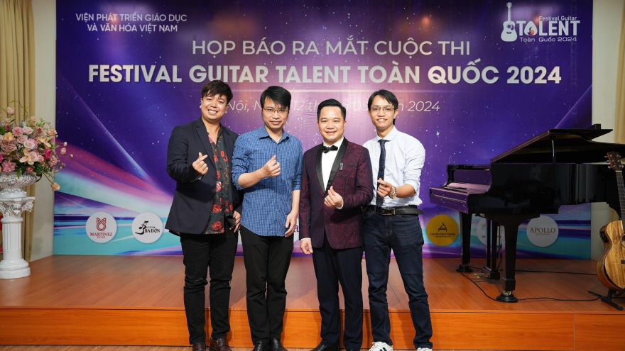 Tìm kiếm tài năng trẻ “Festival Guitar Talent toàn quốc 2024”