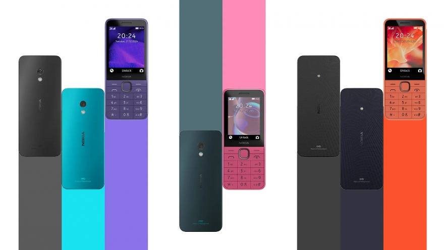 Loạt điện thoại phổ thông Nokia ra mắt với giá rẻ, tính năng cơ bản