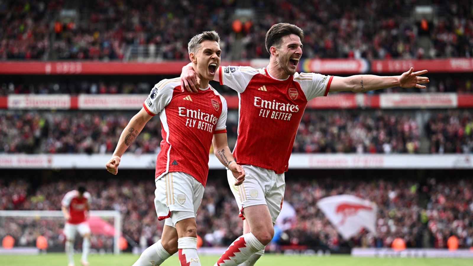 Declan Rice vừa ghi bàn vừa kiến tạo, Arsenal thắng đậm Bournemouth
