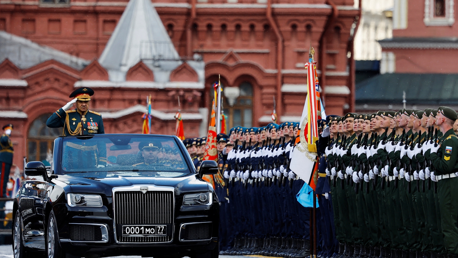 Toàn cảnh lễ duyệt binh kỷ niệm 79 năm Ngày chiến thắng phát xít tại Moscow, Nga