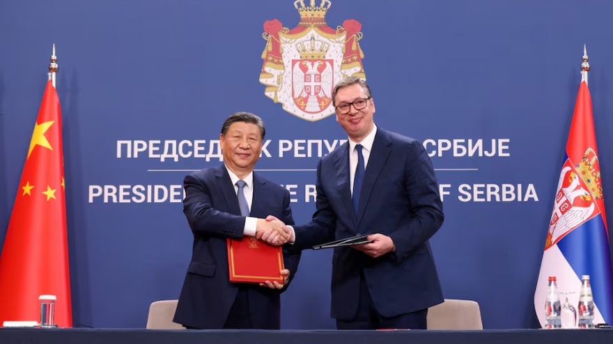 Chủ tịch Trung Quốc thăm Serbia: Hàng loạt thỏa thuận hợp tác được ký kết