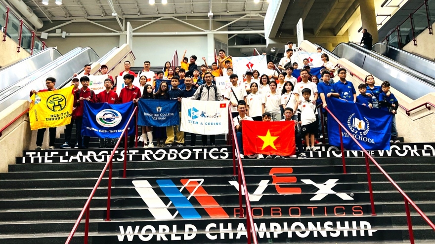 Việt Nam giành 6 giải tại giải vô địch thế giới về robot