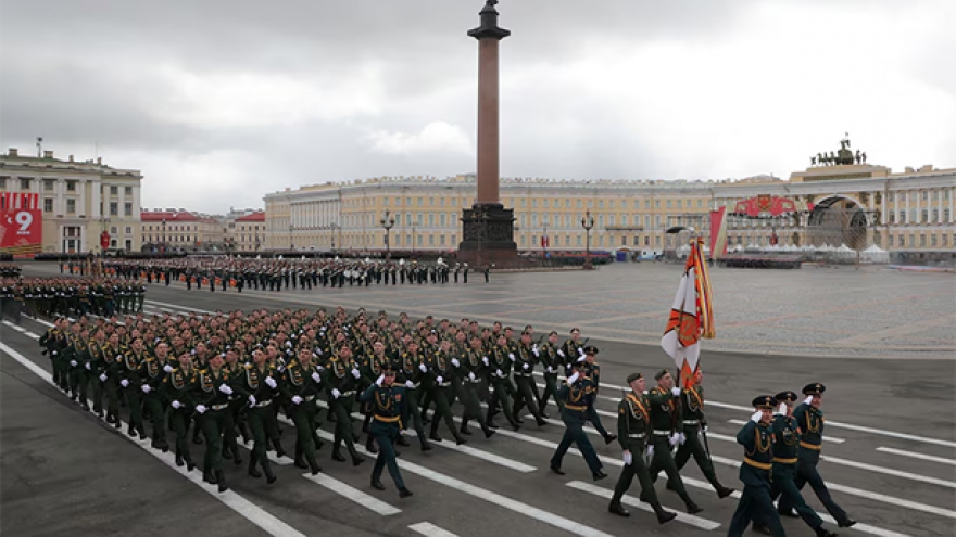 Nga rầm rộ duyệt binh kỷ niệm 79 năm Ngày Chiến thắng 9/5