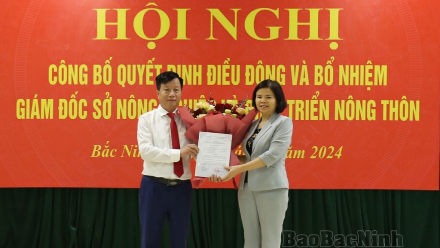 Bắc Ninh có tân Giám đốc Sở Nông nghiệp và Phát triển nông thôn